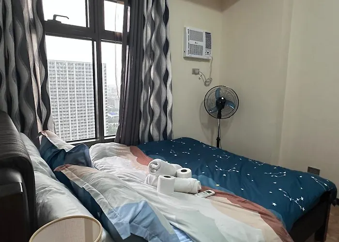 Apartment Luxury 1br Bayfront Staycation - Free Wi-fi, Swimming Pool, Near Airport, Moa And Picc *