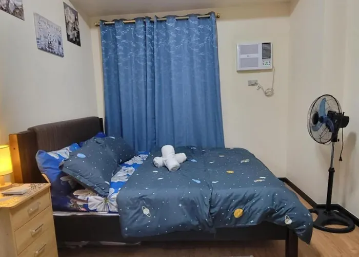 Luxury 1br Bayfront Staycation - Free Wi-fi, Swimming Pool, Near Airport, Moa And Picc Apartment *